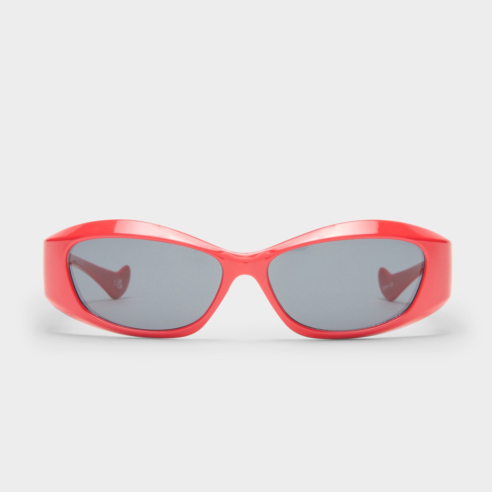 Swift Lust Electric Orange Uni-Sex Rectangle Sunglasses | Le Specs