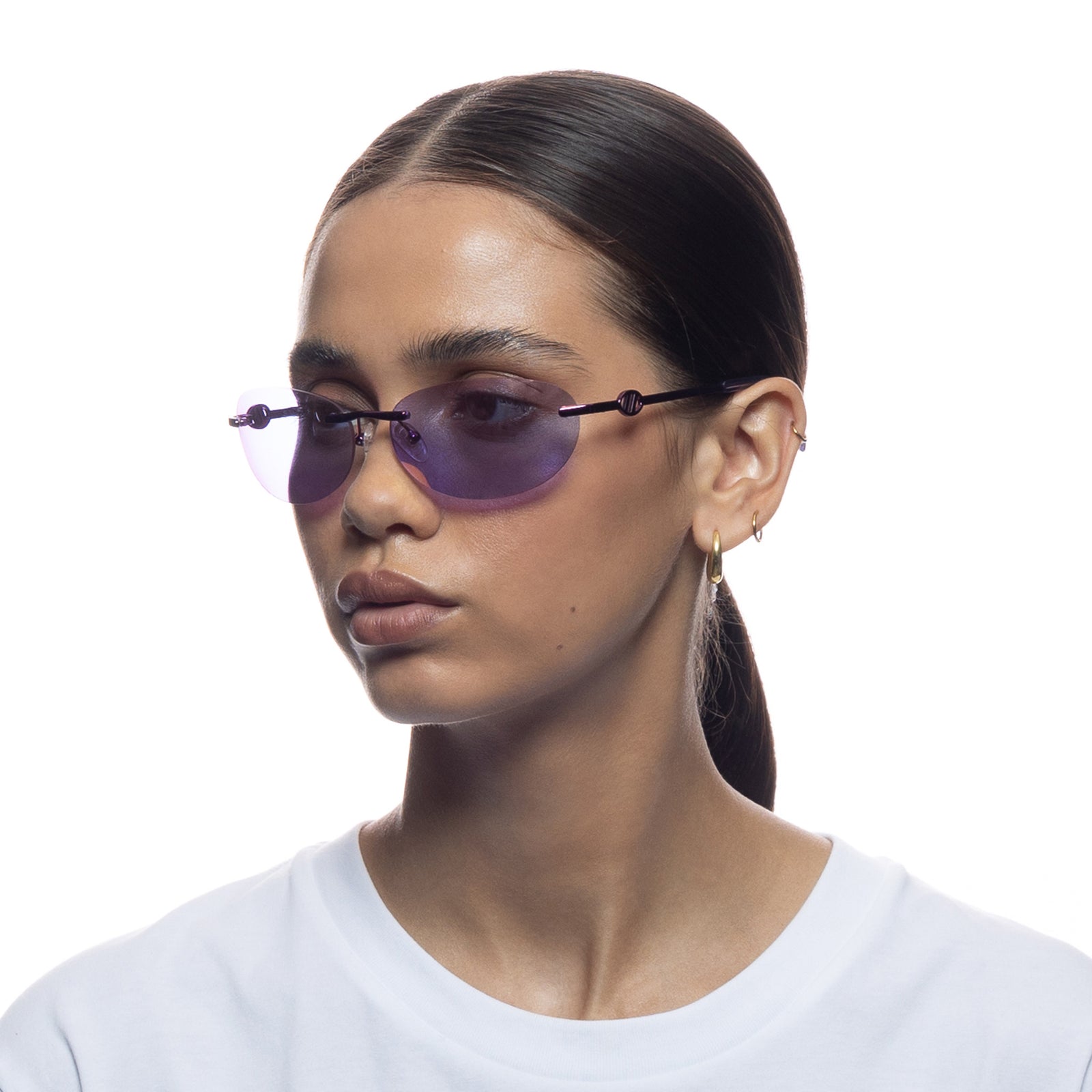 Slinky LTD EDT Silver Uni-Sex Oval Sunglasses