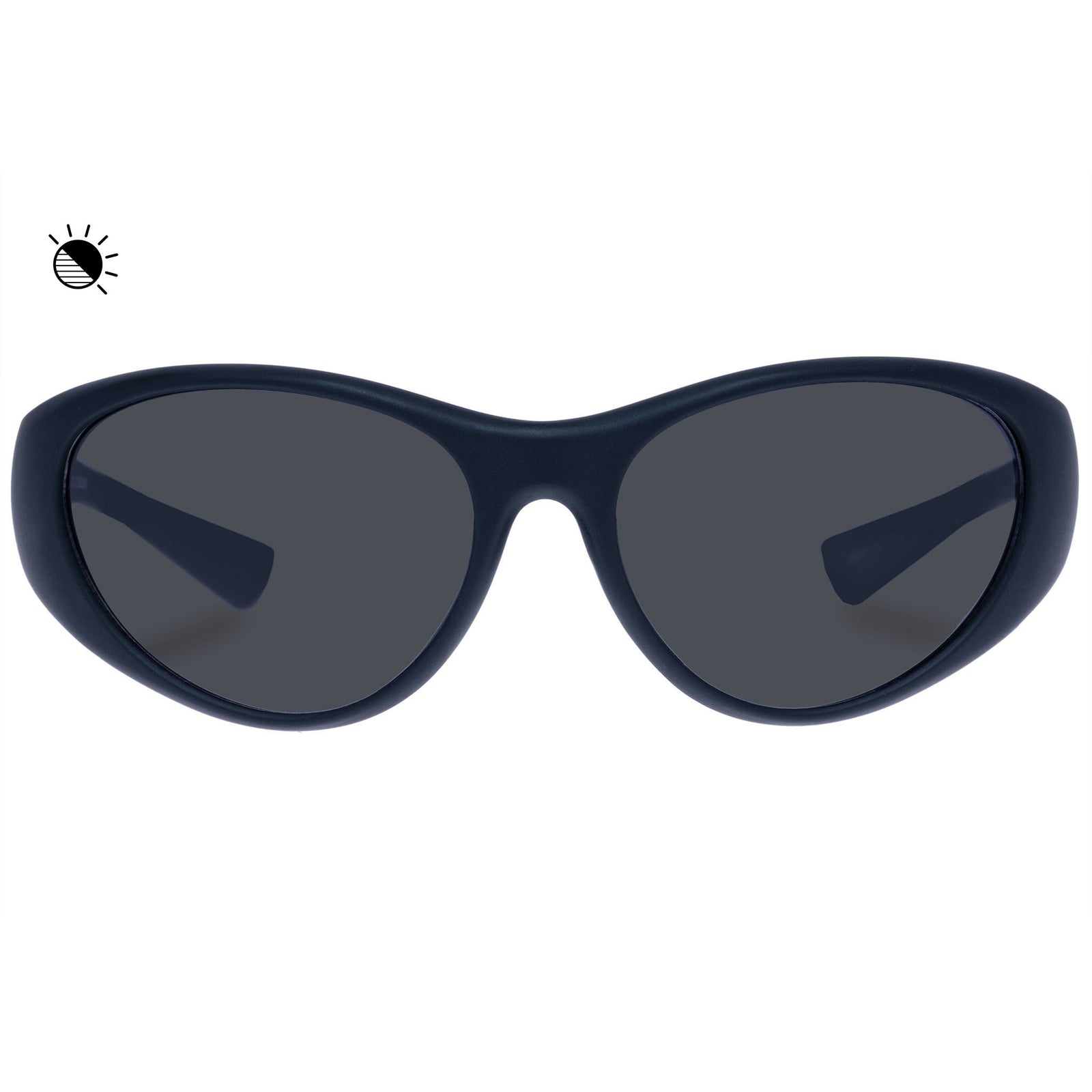 Le Specs Black Dotcom Sunglasses