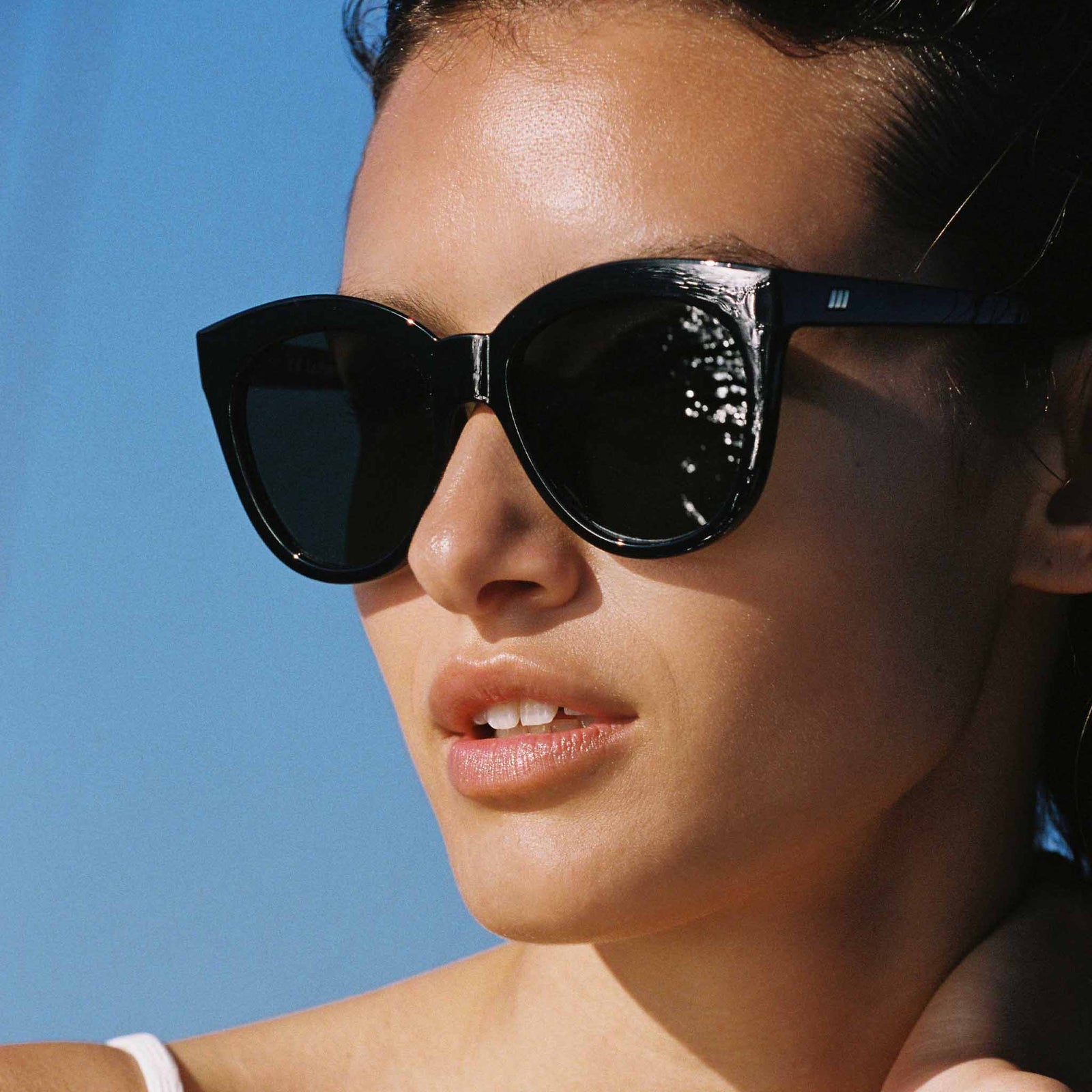 Specs Sunglasses | Le Women\'s Cat-Eye Resumption Black