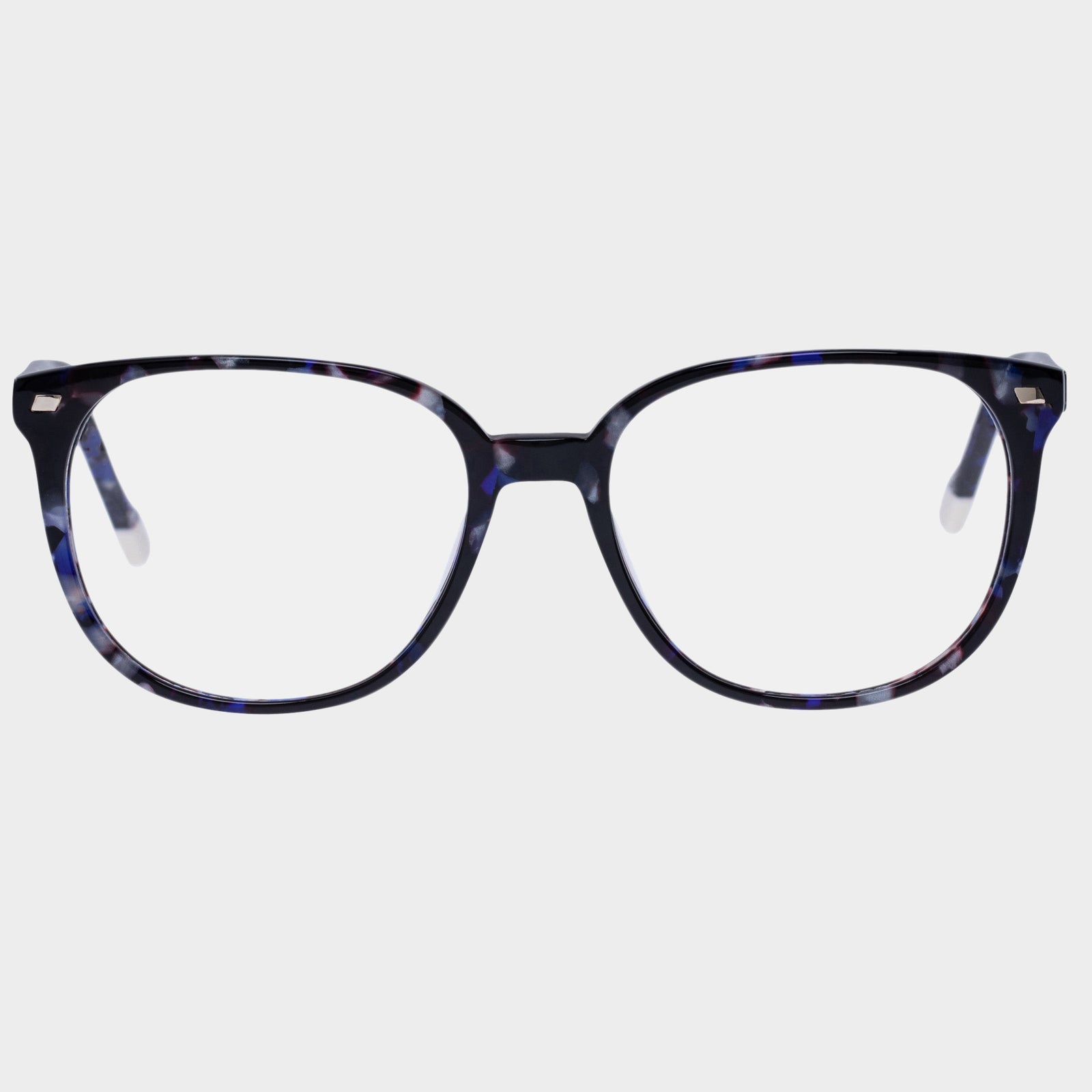 Formentera Blue Tort Female Round Optical Frames | Le Specs
