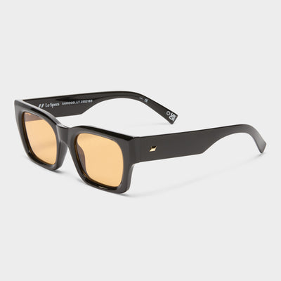 Shmood Black Uni-Sex Rectangle Sunglasses | Le Specs