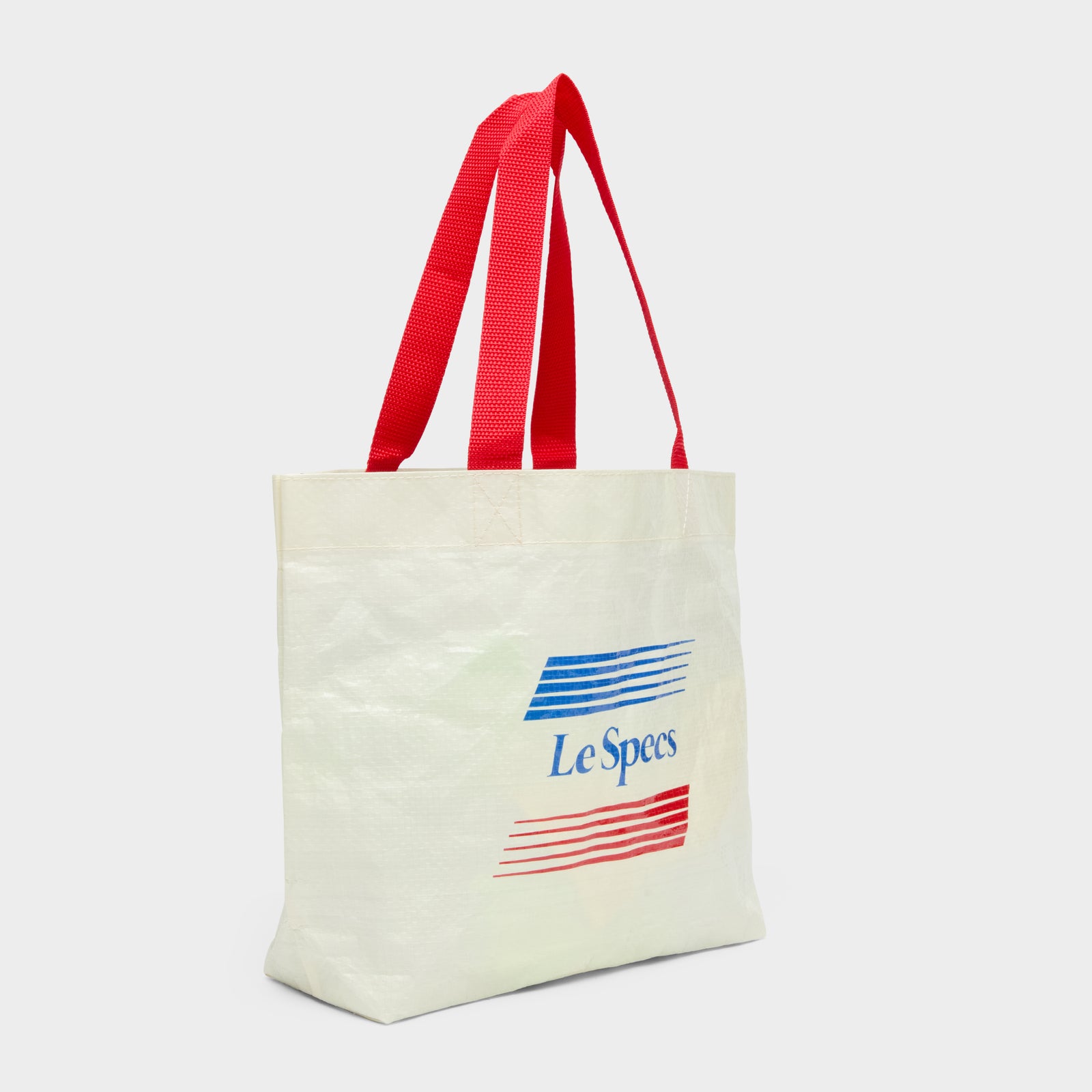 Less26gwp4 White With Red Strap Uni-Sex Accessories Marketing | Le Specs