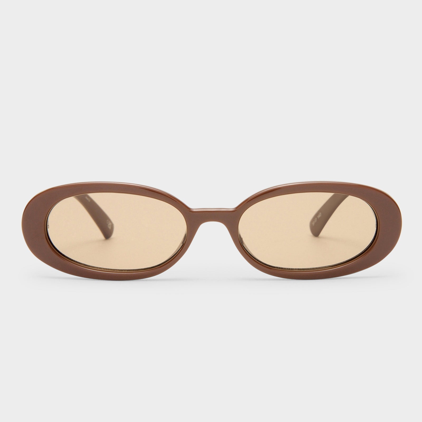 Outta Love Cocoa Female Oval Sunglasses | Le Specs