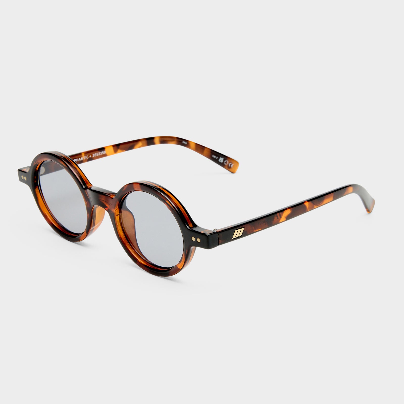 Sycophantic + Tort Uni-Sex Round Sunglasses | Le Specs