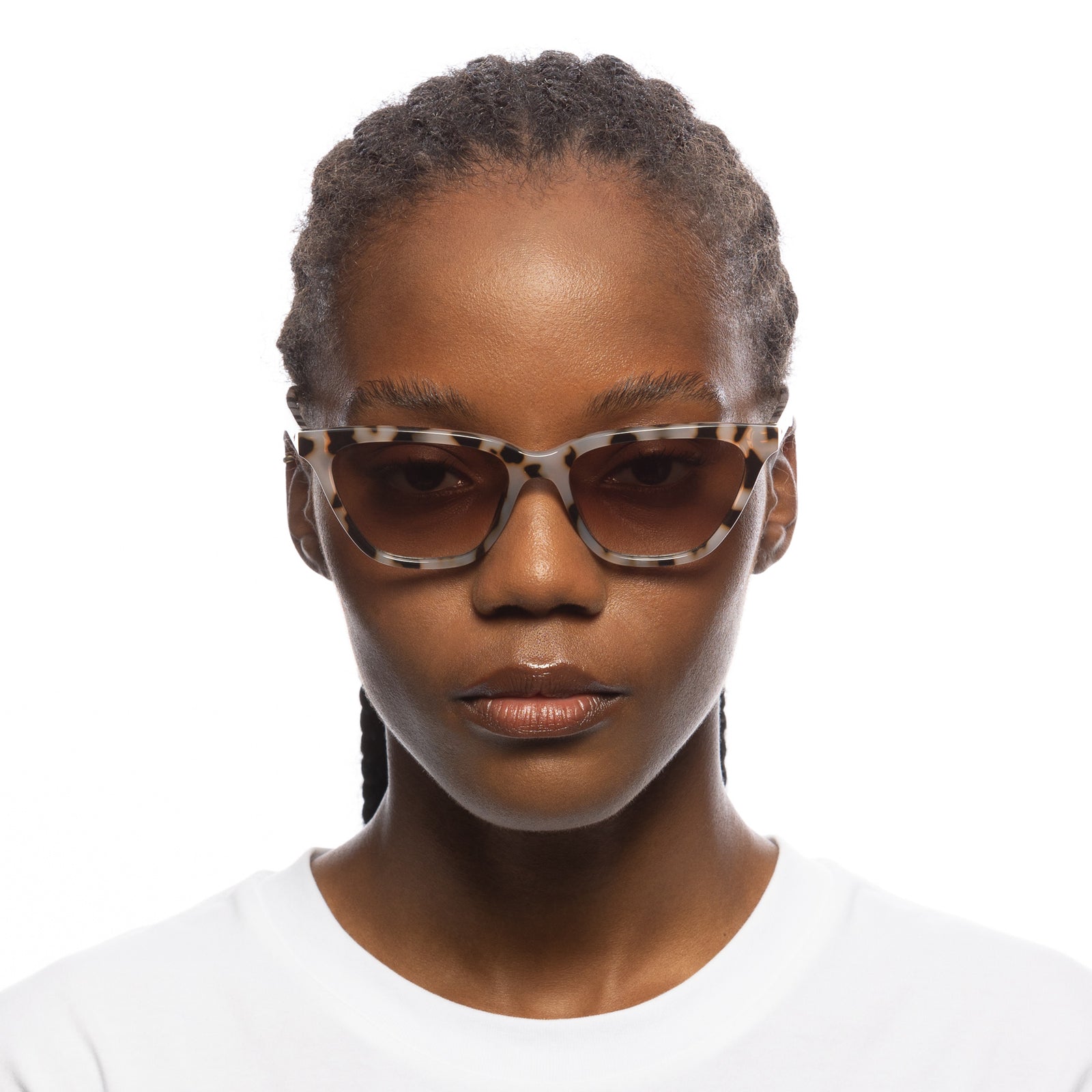 Unfaithful Cookie Tort Female Cat-Eye Sunglasses | Le Specs
