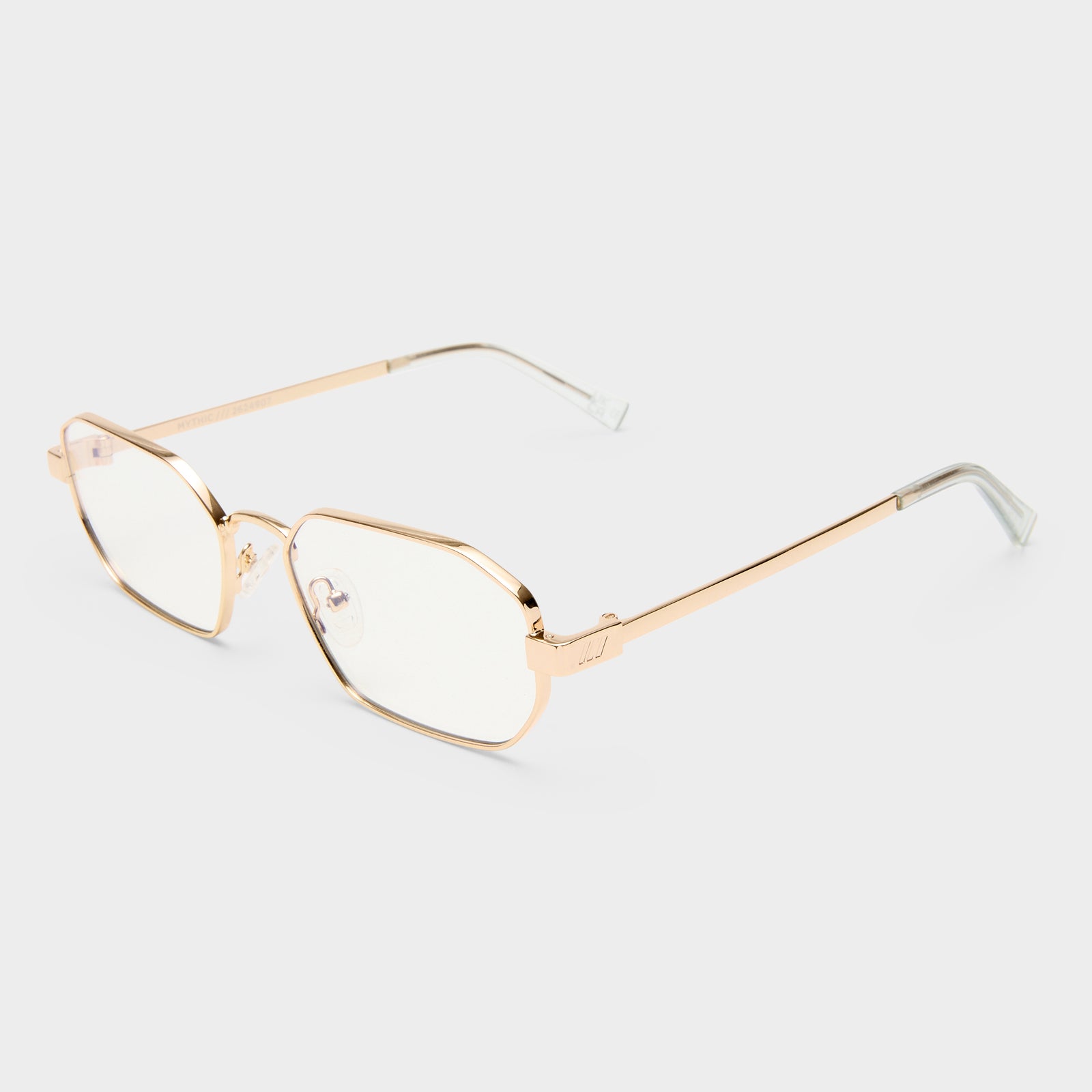 Mythic Gold Uni-Sex Square Blue Light | Le Specs