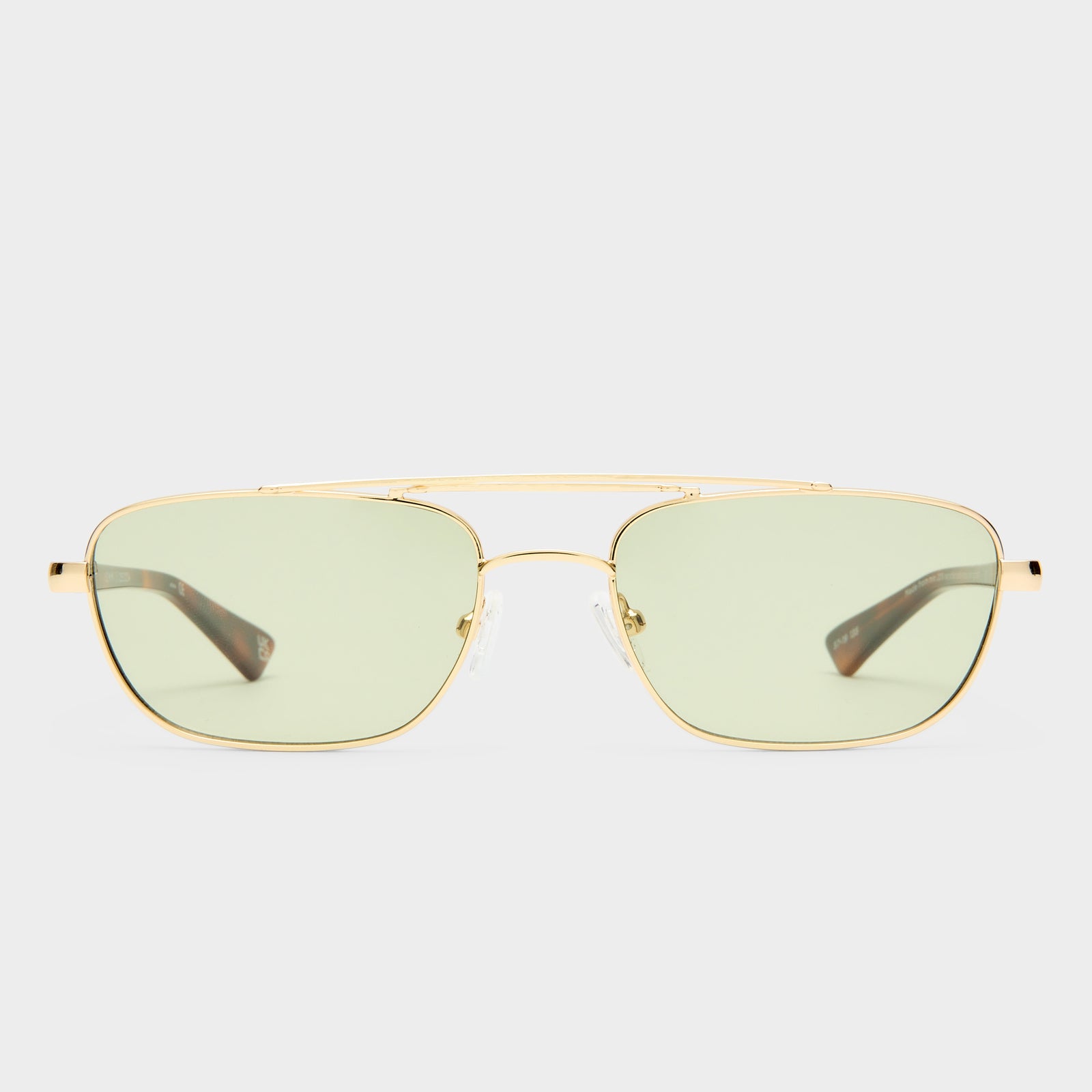 Le Mimi Gold Uni-Sex Aviator Sunglasses | Le Specs