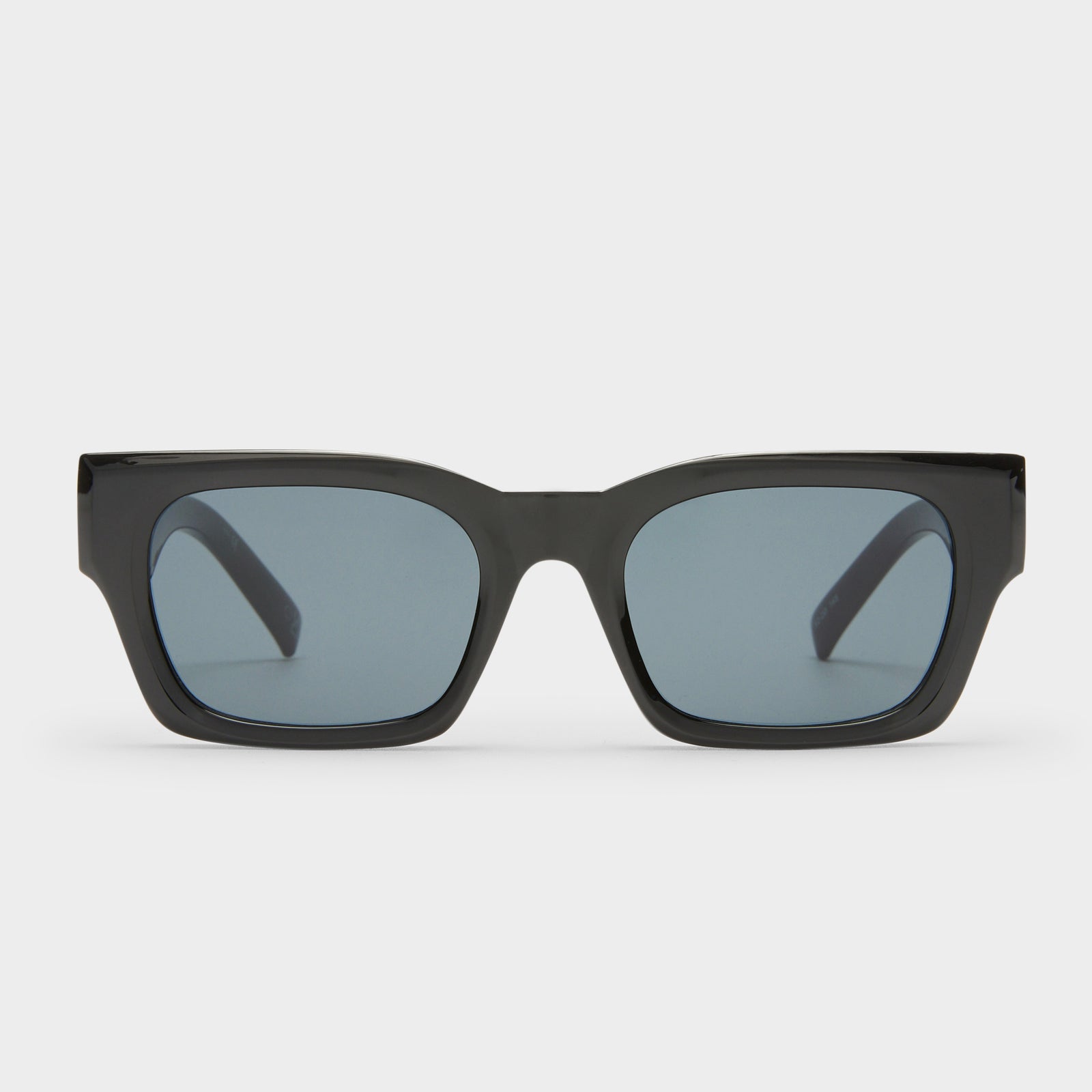 Shmood Black Uni-Sex Rectangle Sunglasses | Le Specs