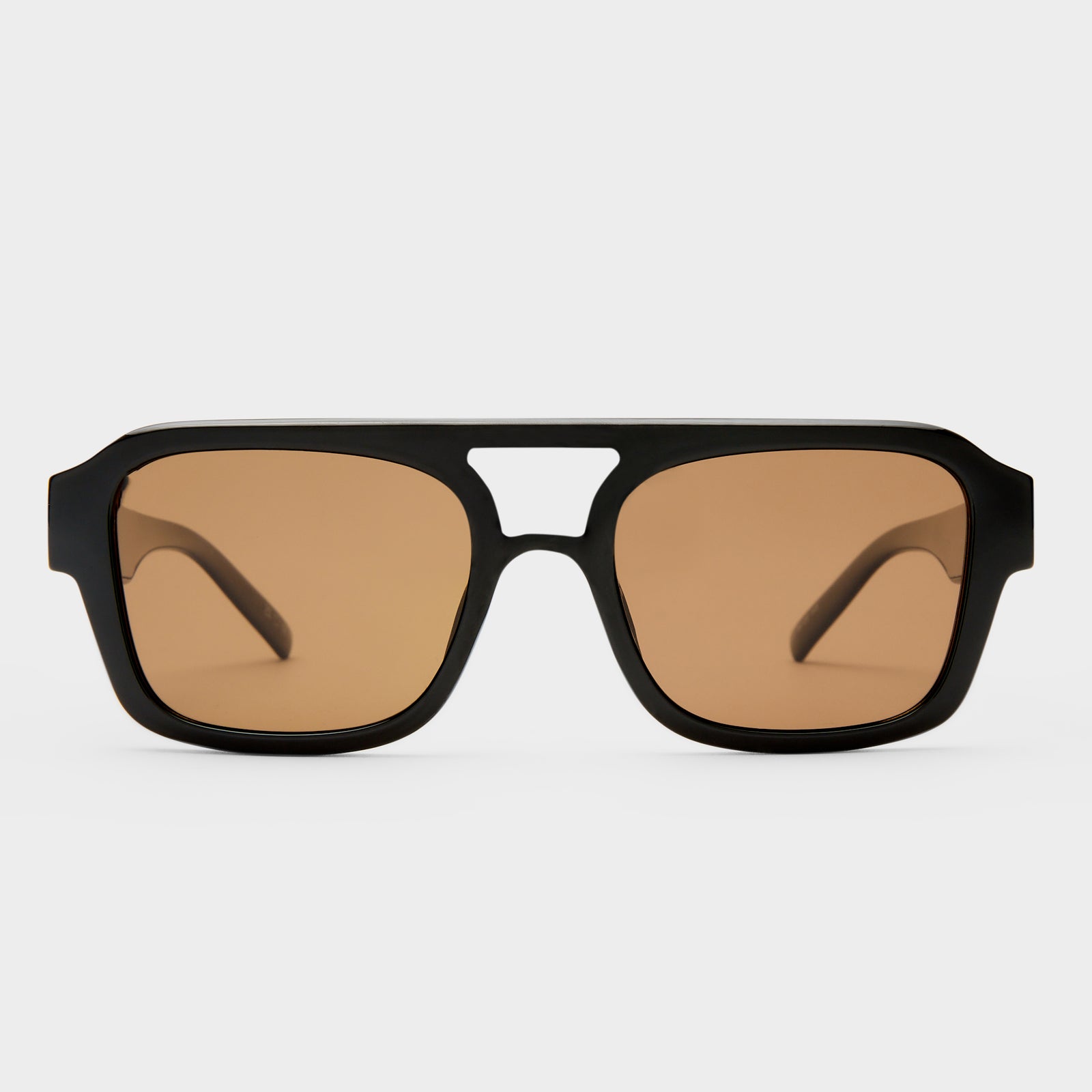 Subzero + Black Uni-Sex Aviator Sunglasses | Le Specs