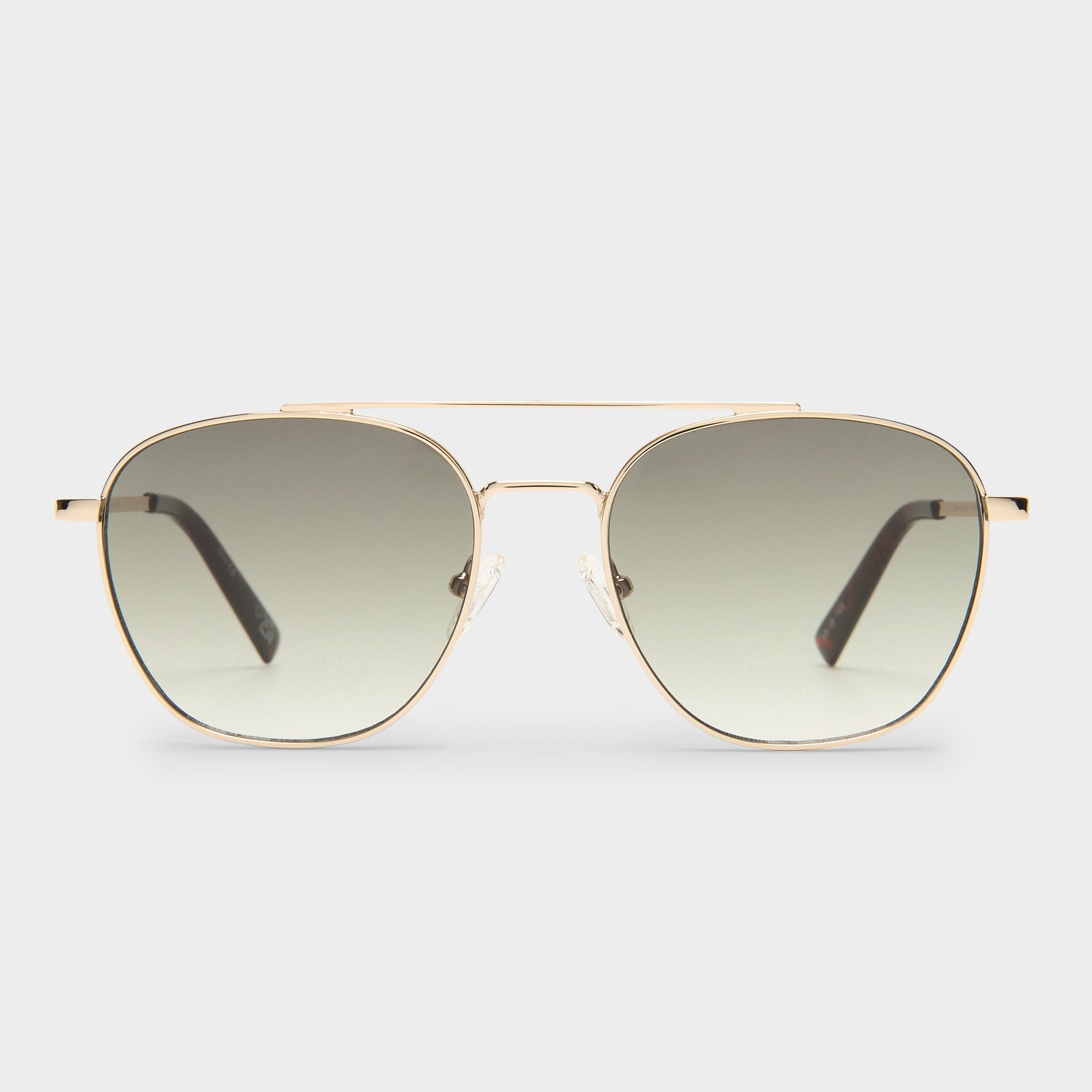 Metaphor Gold Uni-Sex Aviator Sunglasses | Le Specs