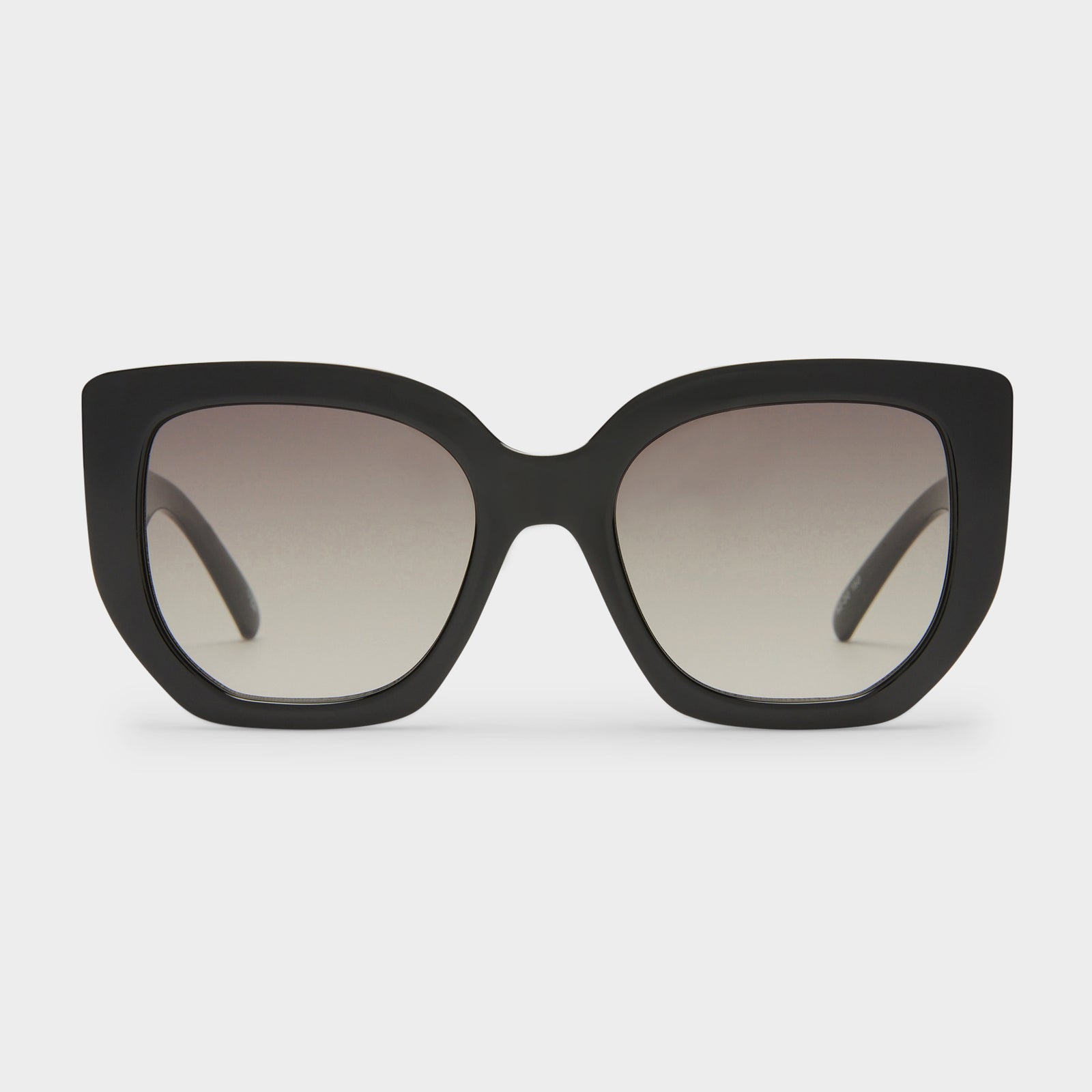 Euphoria Black Female Square Sunglasses | Le Specs