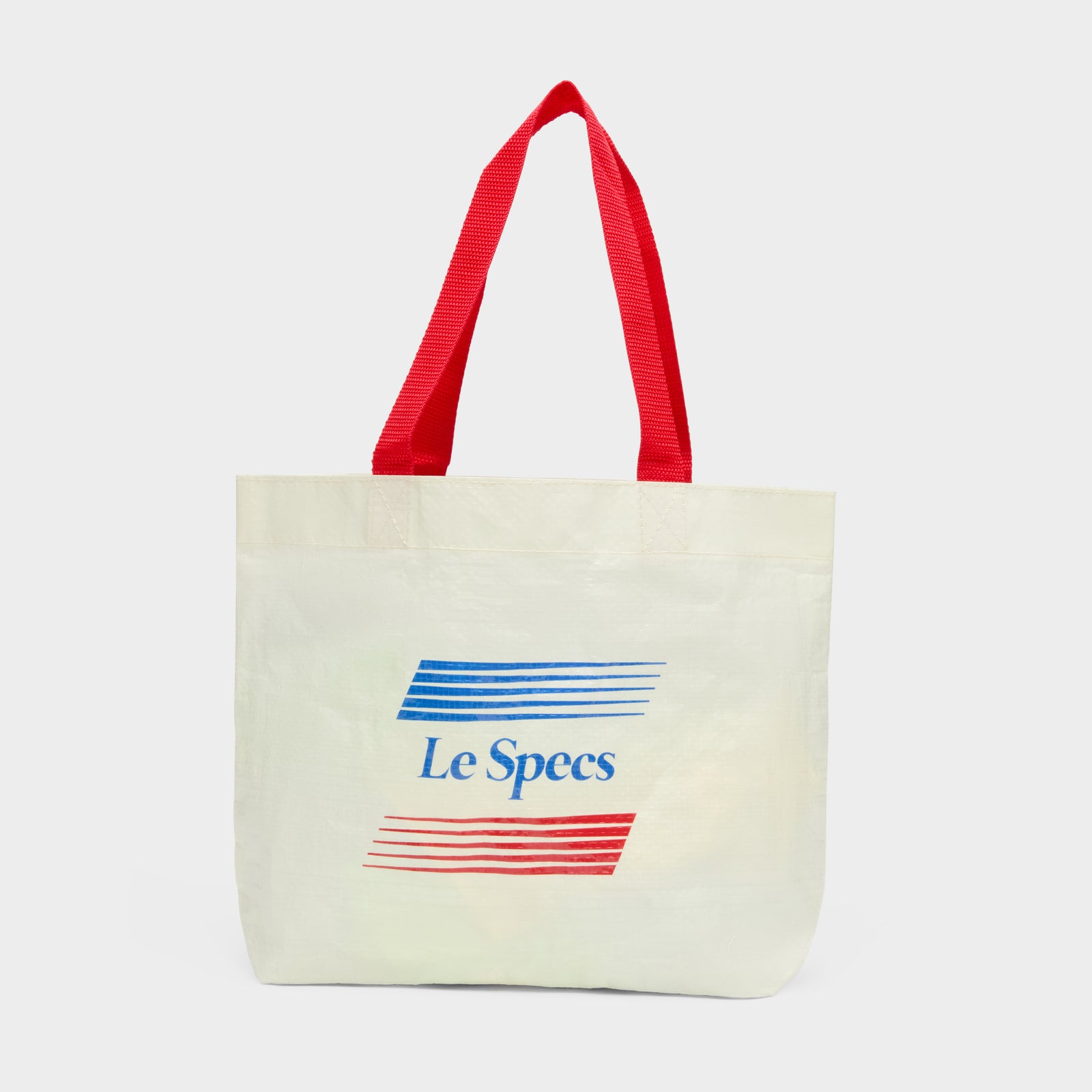 Less26gwp4 White With Red Strap Uni-Sex Accessories Marketing | Le Specs