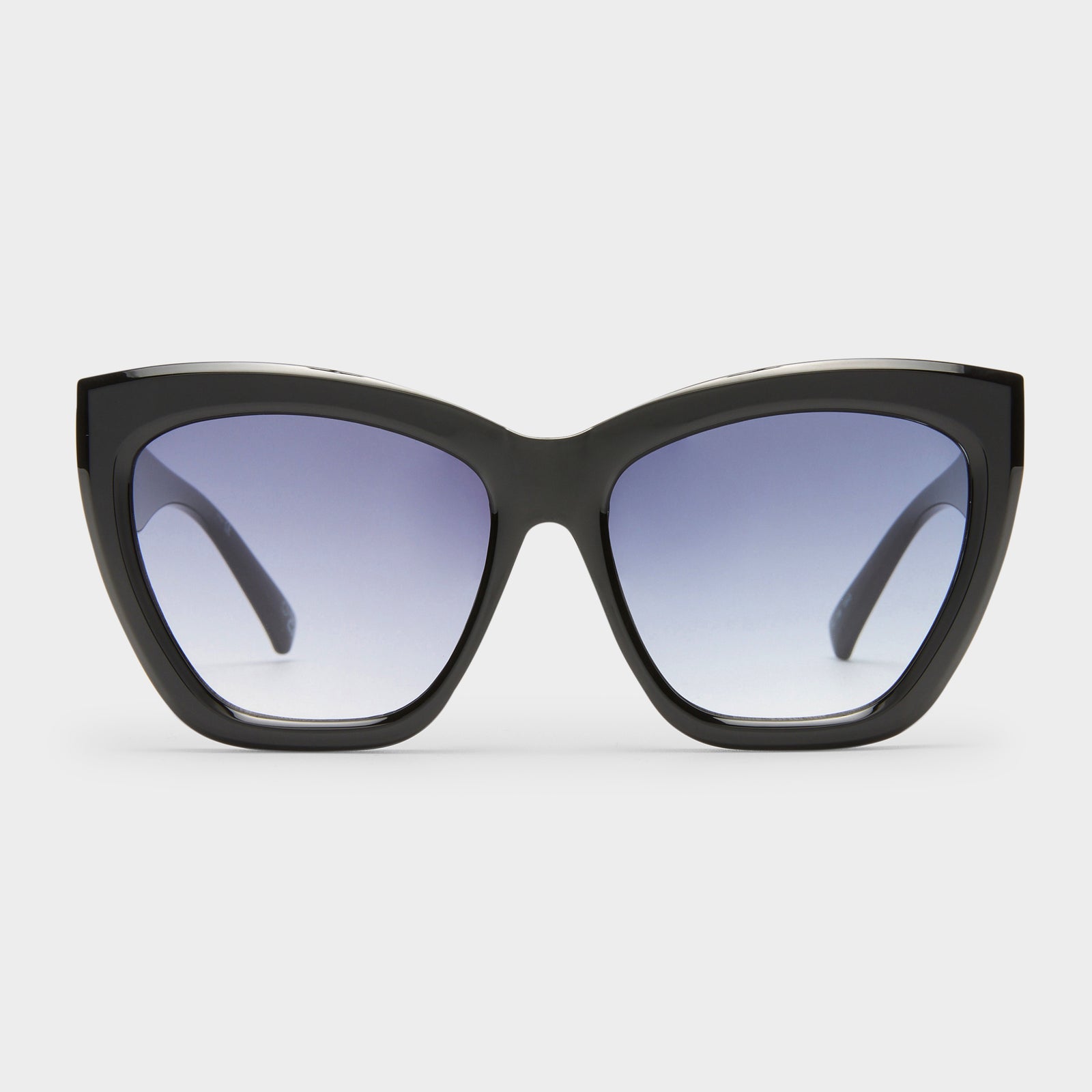 Vamos Black Female Cat-Eye Sunglasses | Le Specs