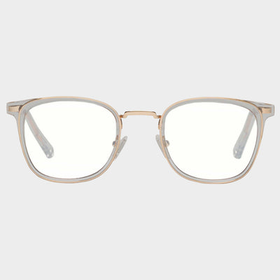 RACKETEER | BLUE LIGHT CRYSTAL CLEAR GLASSES