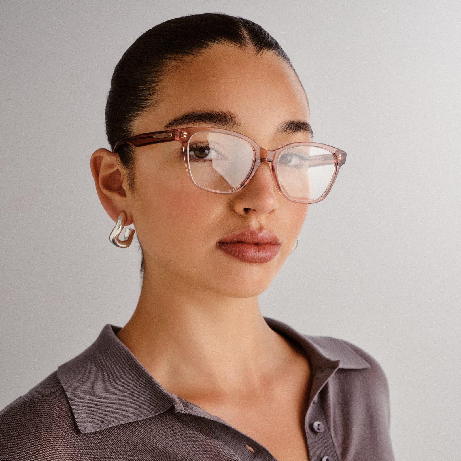 Bio-Typic Alt Fit Rouge Female D-Frame Optical Frames | Le Specs