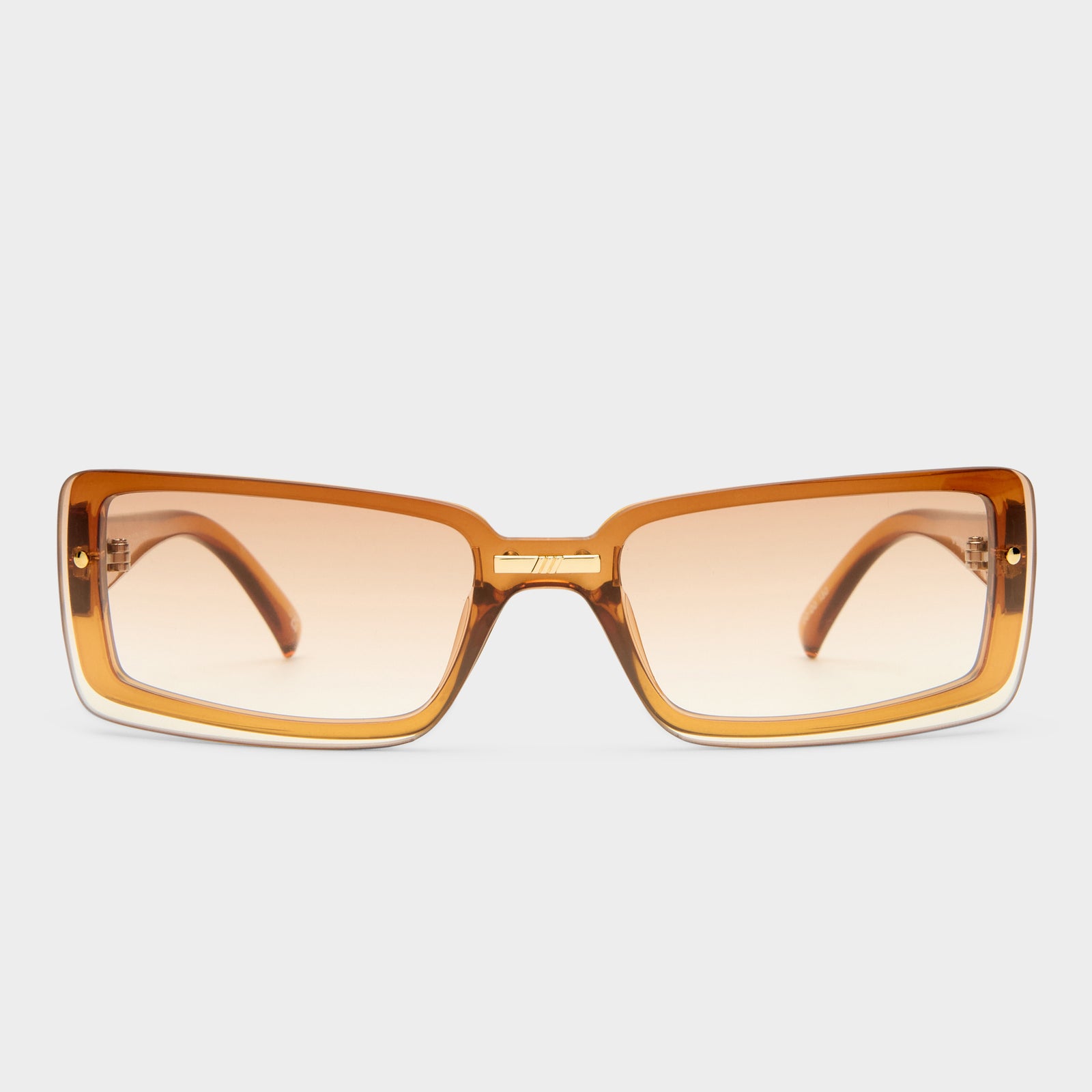 Evasion Whiskey Female Rectangle Sunglasses | Le Specs