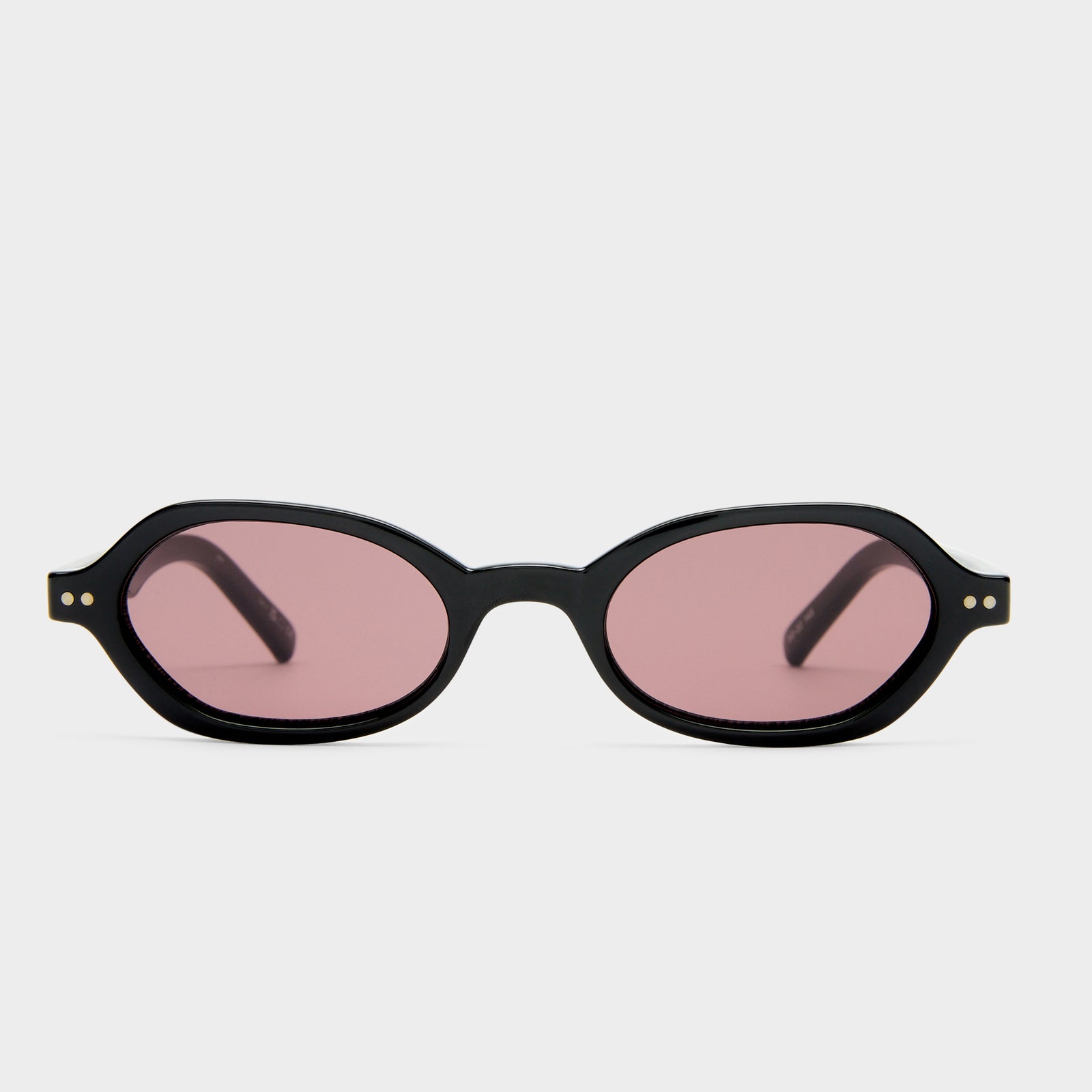 Foundry + Black Uni-Sex Rectangle Sunglasses | Le Specs