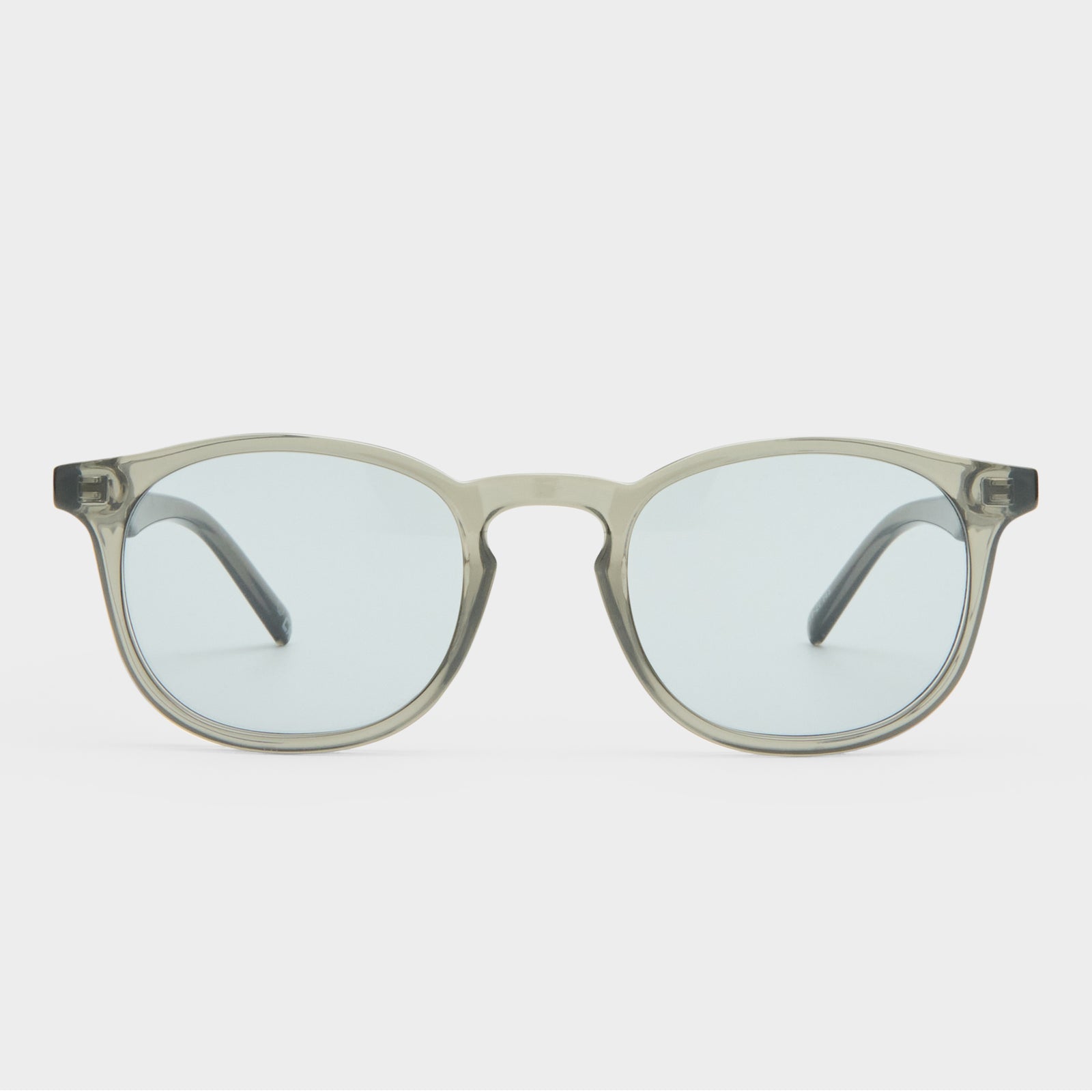 Club Royale Pewter Uni-Sex Round Sunglasses | Le Specs