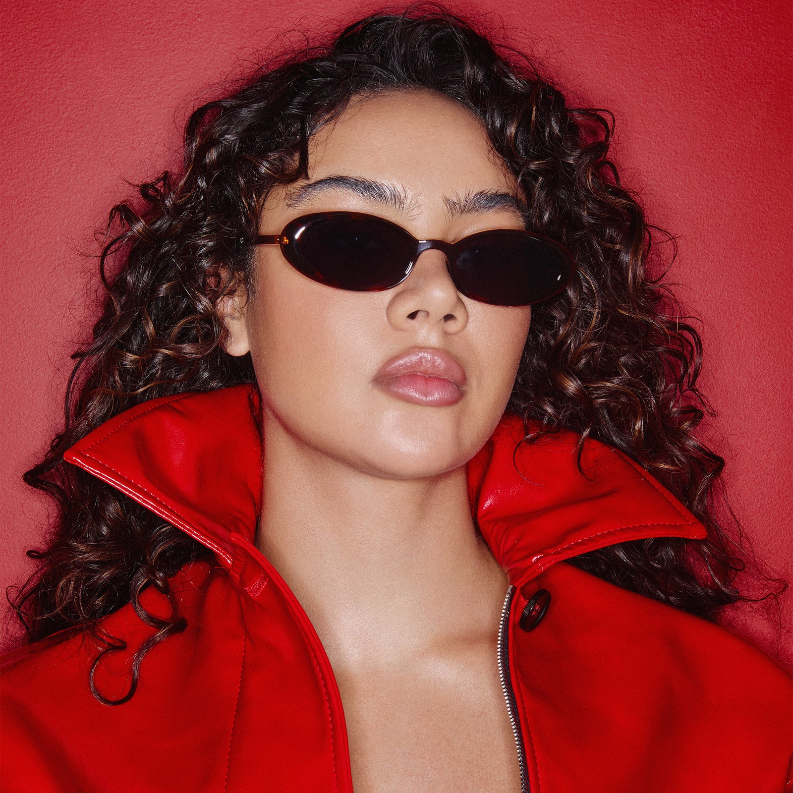 Magnifique Dark Tort Female Oval Sunglasses | Le Specs