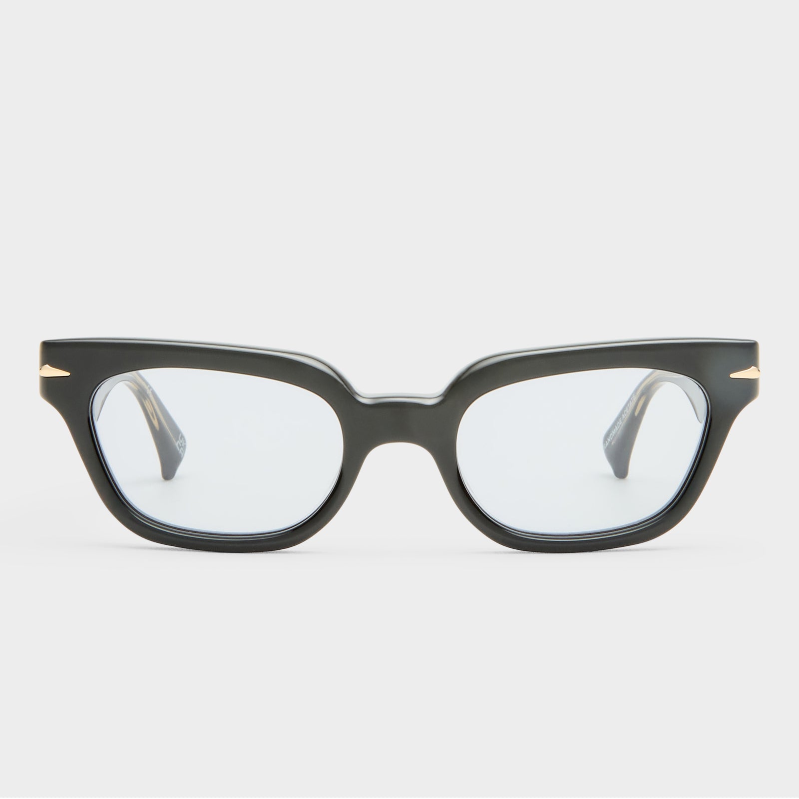 Numero Tres Obsidian Black Uni-Sex D-Frame Sunglasses | Le Specs