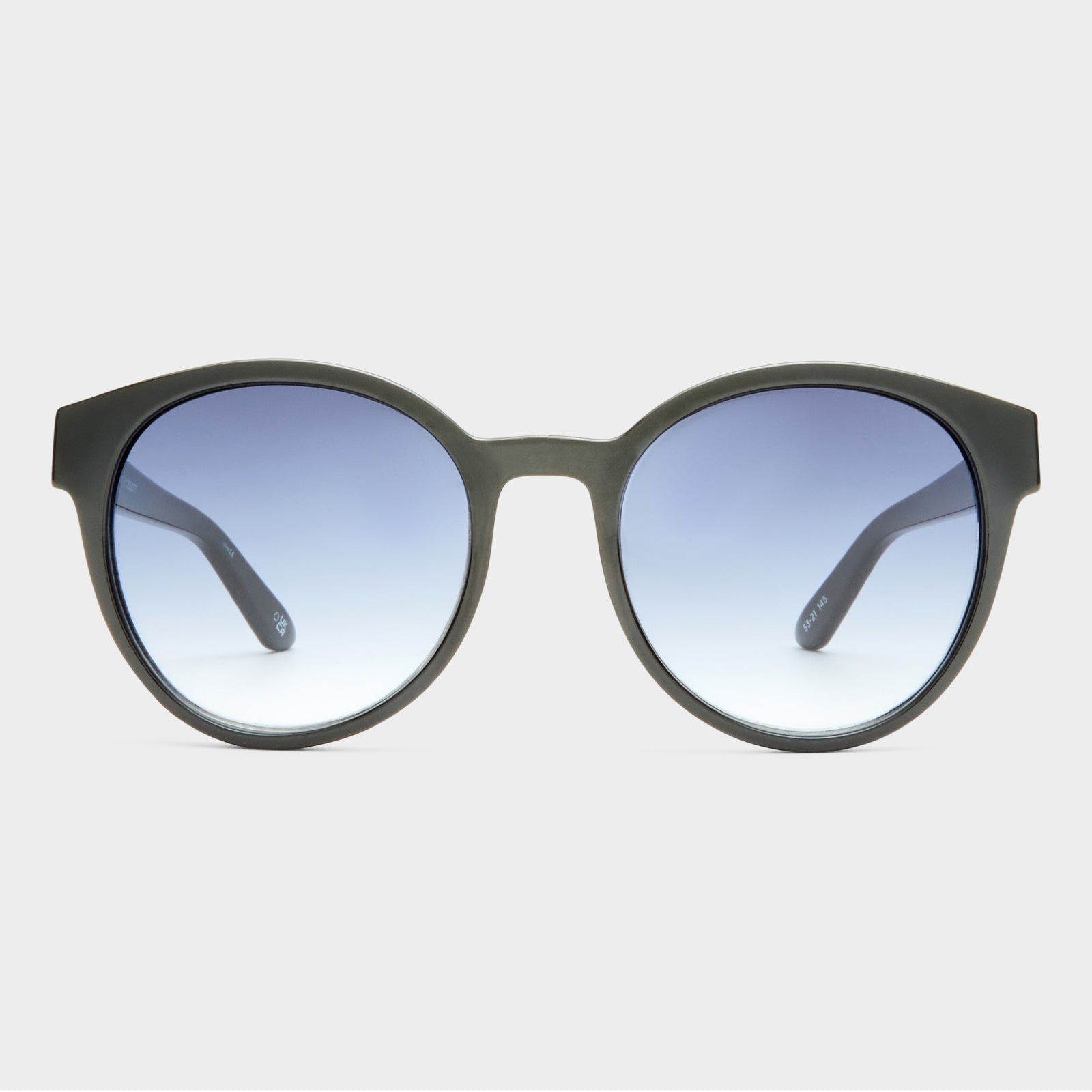 Paramount Black Female Round Sunglasses | Le Specs