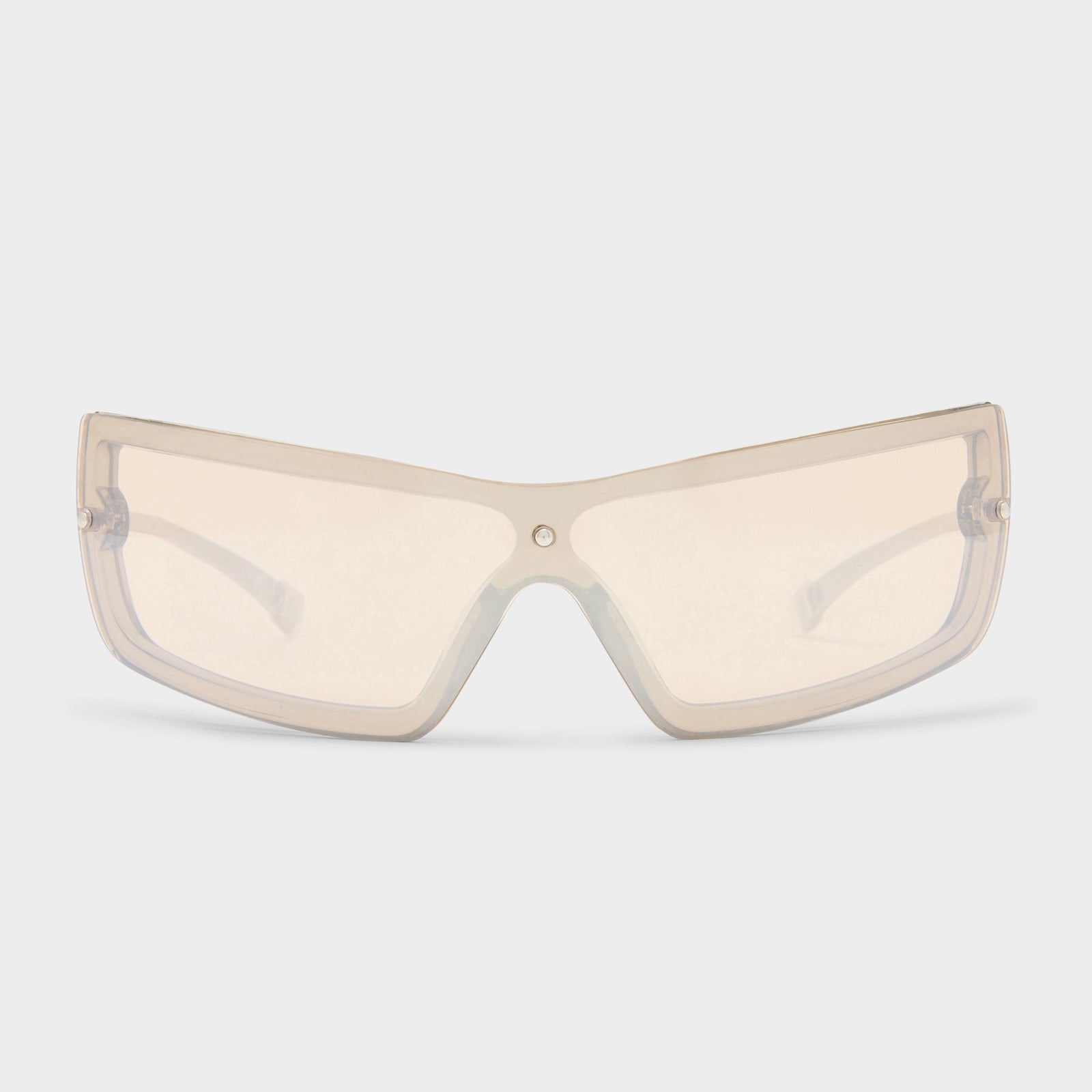 The Bodyguard Smoke Silver Uni-Sex Wrap Sunglasses | Le Specs