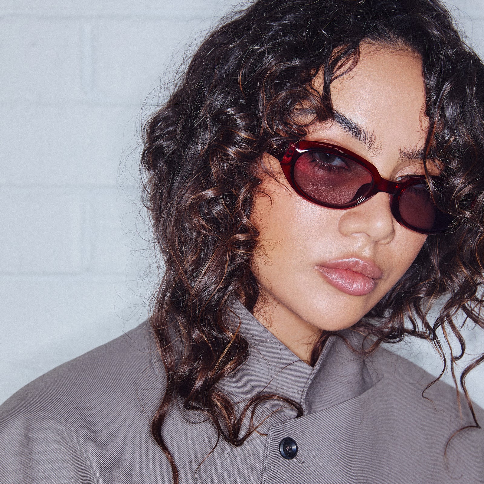 Le Bijou + Mulberry Uni-Sex Oval Sunglasses | Le Specs