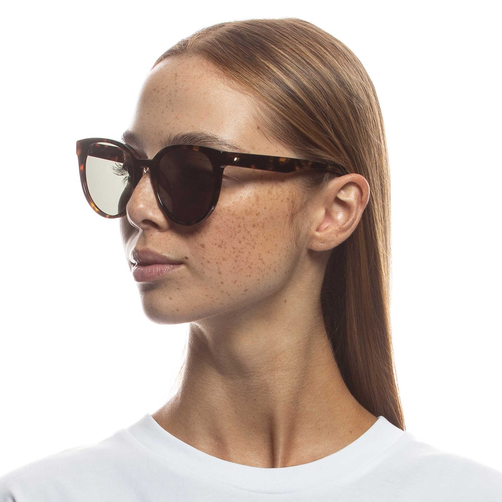 Lambada Alt Fit Tort Women's Round Sunglasses | Le Specs
