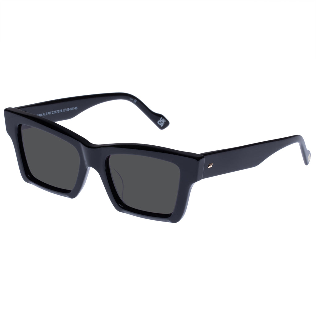 Hero Alt Fit Black Women's Cat-Eye Sunglasses | Le Specs