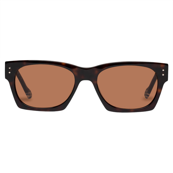 Dang It Dark Tort Uni-Sex D-Frame Sunglasses | Le Specs