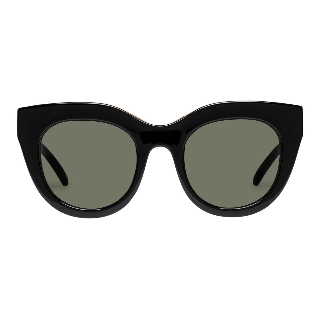 Air Heart Black Women's Cat-Eye Sunglasses | Le Specs