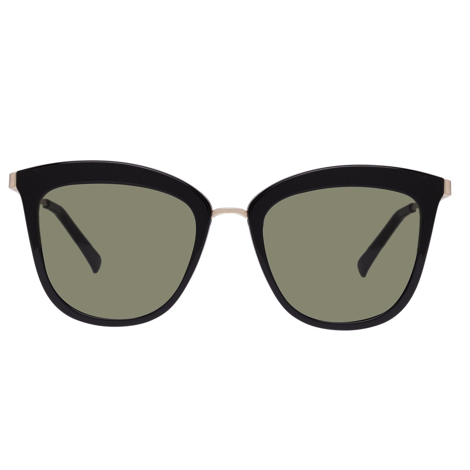 Le Specs Caliente Black Gold Sunglasses