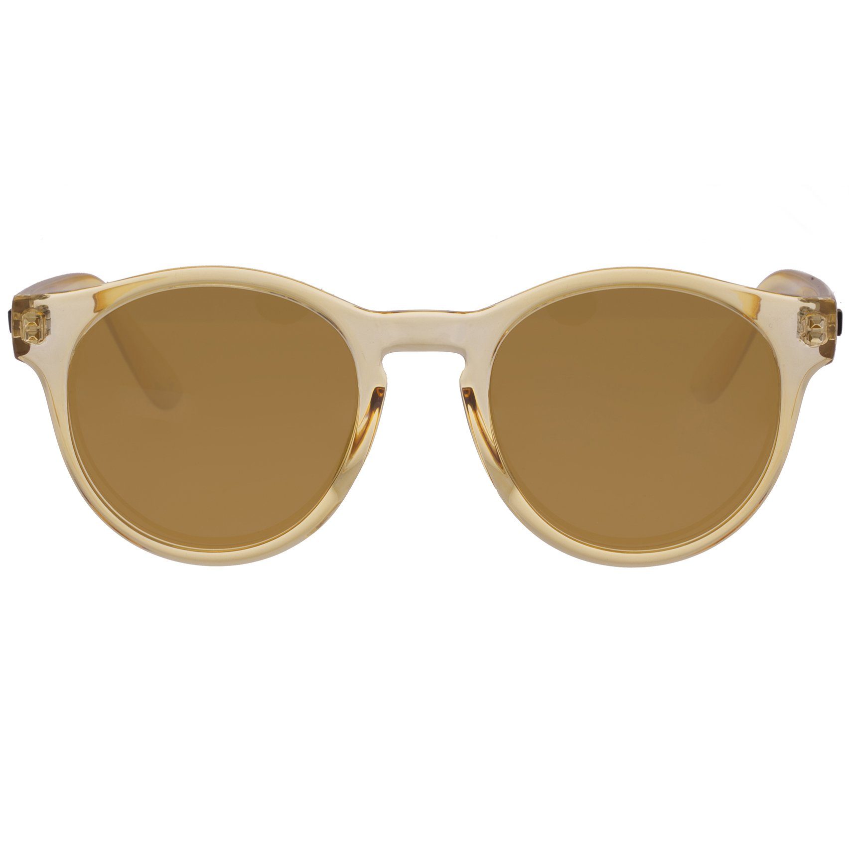 Hey Macarena Blonde Polarized Uni Sex Round Sunglasses Le Specs 9270