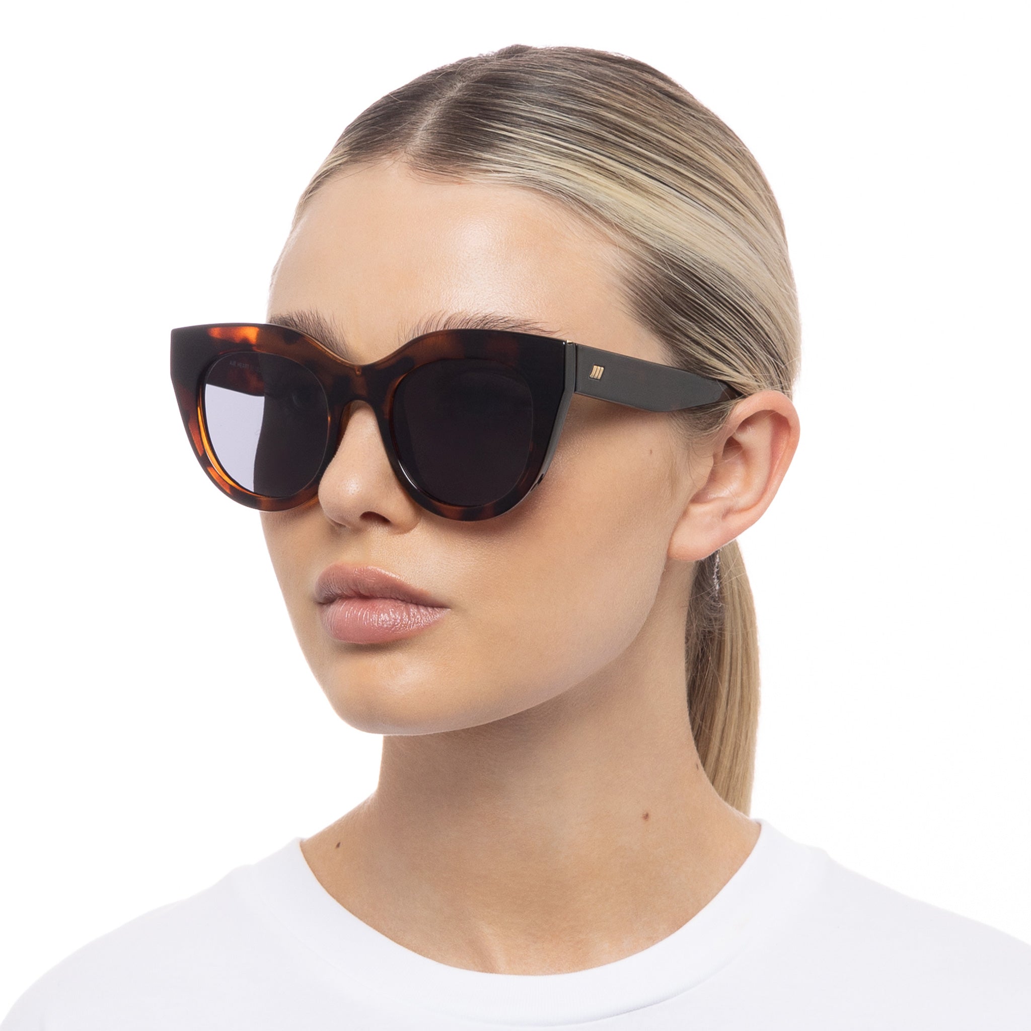 Air Heart Tort Women's Cat-Eye Sunglasses | Le Specs