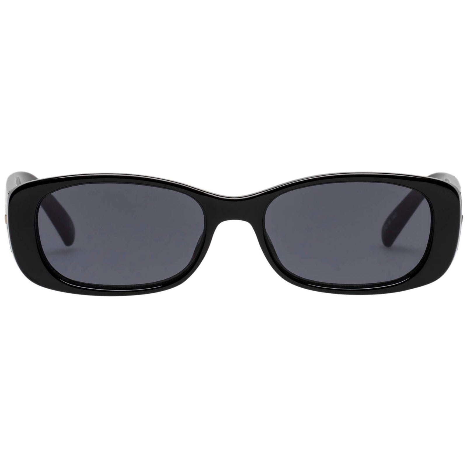 Black,Transparent Party Square Shape UV Sunglasses