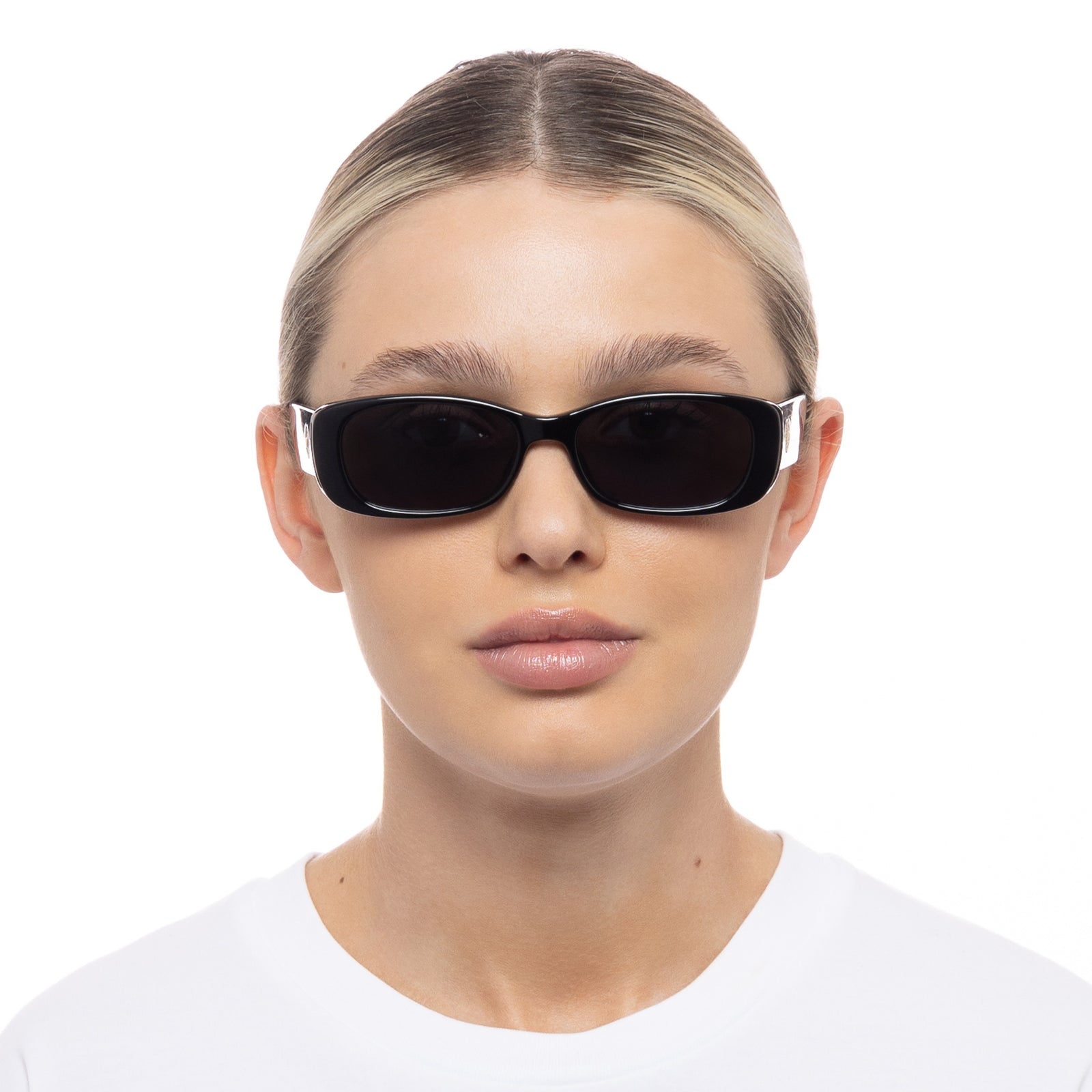 LE SPECS Unisex Polarized Sunglasses Weekend Riot 2102354 Black Rubber 56mm