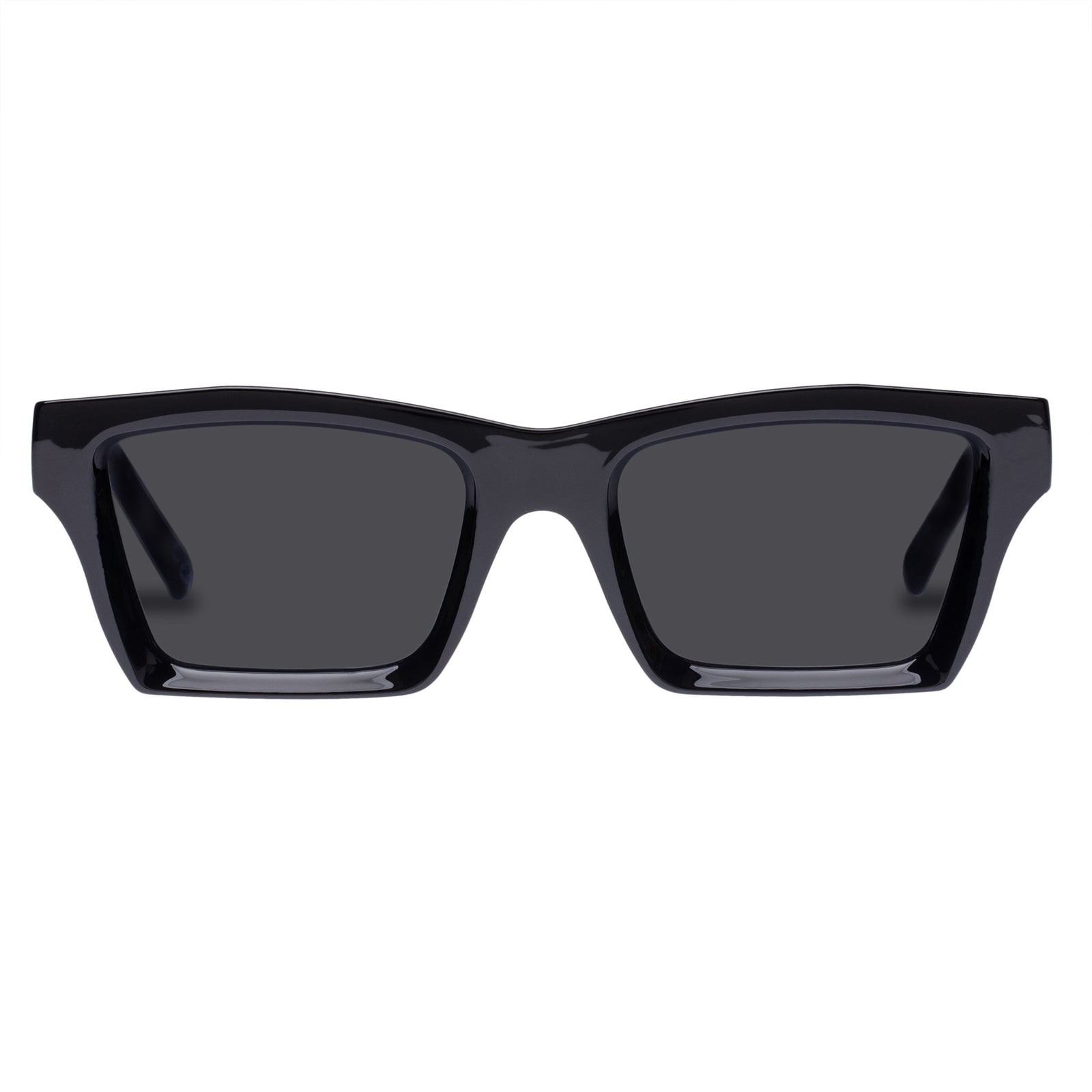 Le Specs Women's The Impeccable Alt Square Frame Black Sunglasses
