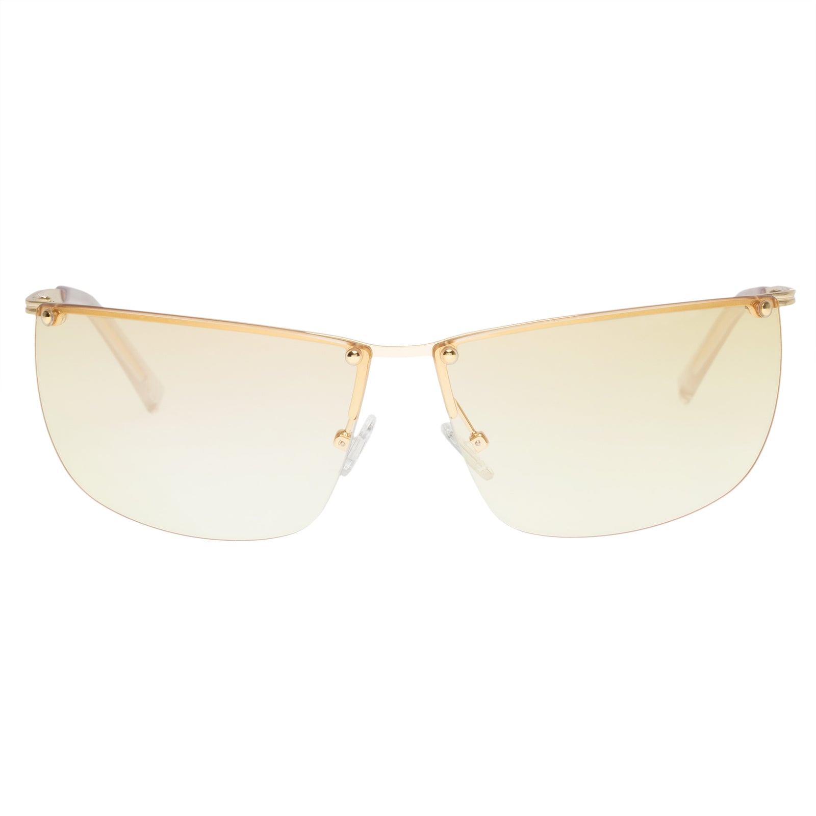 Le Specs - Y2Ok, Wrap Sunglasses, Gold, Large