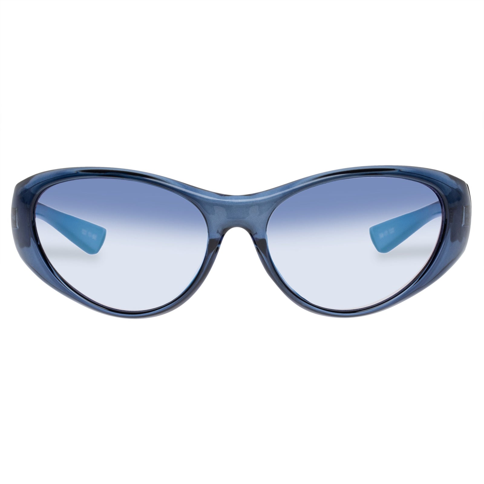 Le Specs - Dotcom Ltd Edt, Wrap Sunglasses, Navy, Large