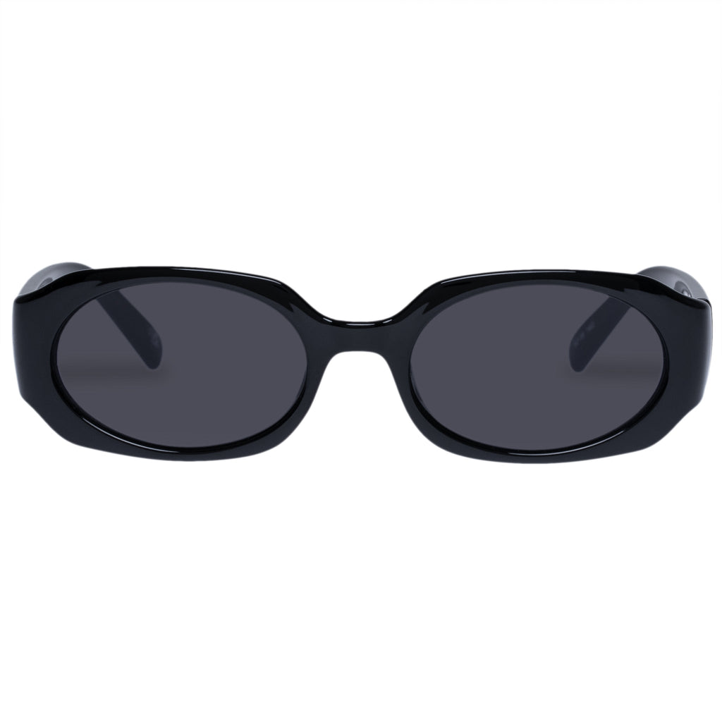Shebang Black Uni-Sex Octagon Sunglasses | Le Specs