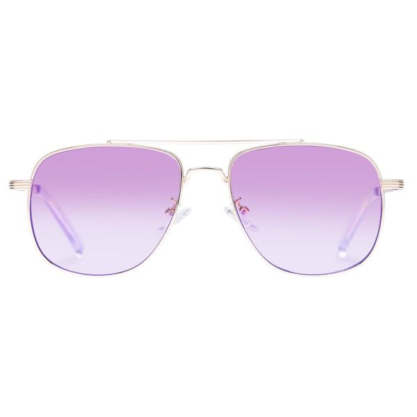 Heart Sunglasses - Purple Glitter – Cheeky Plum