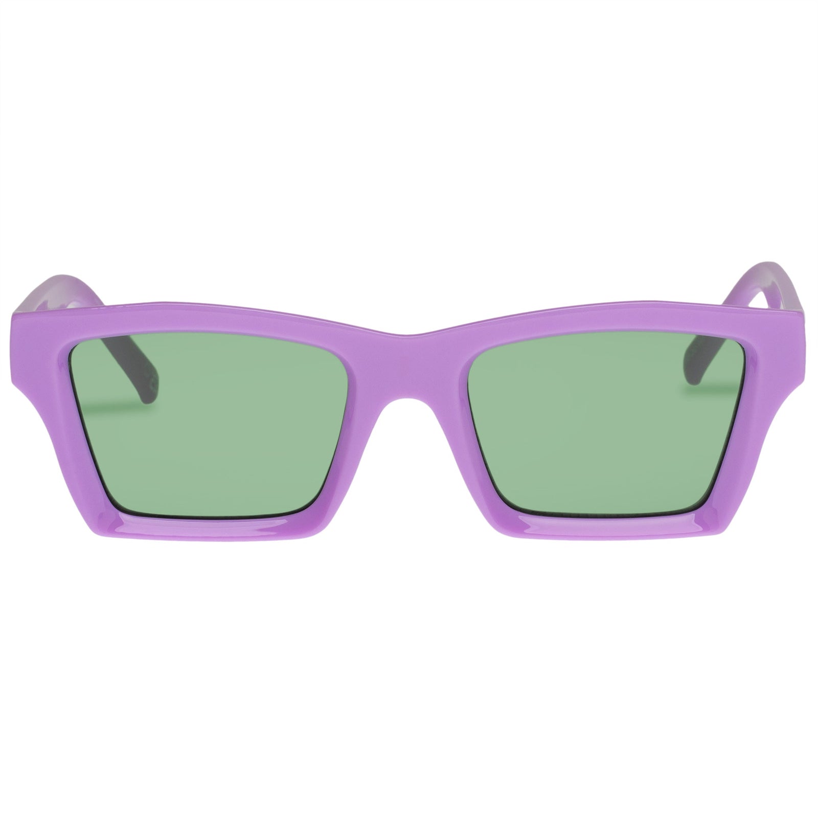 Big Square Faceted Geometric Sunglasses Man Woman Pink Gold Frame